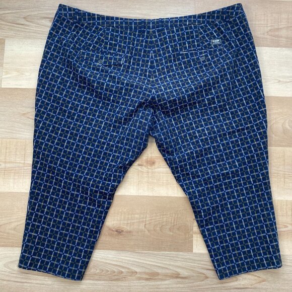 Wildfang Check Print Suit Set Essential Trouser & Essential Tux Blazer Size 26W - Picture 10 of 16